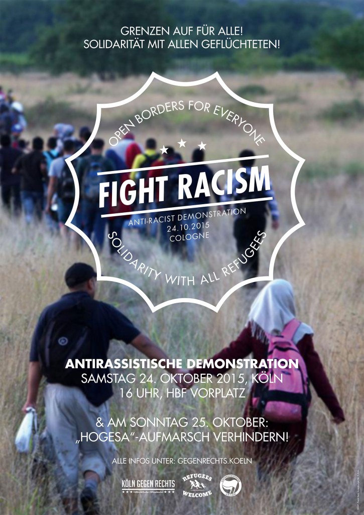 Plakat zur Demonstration